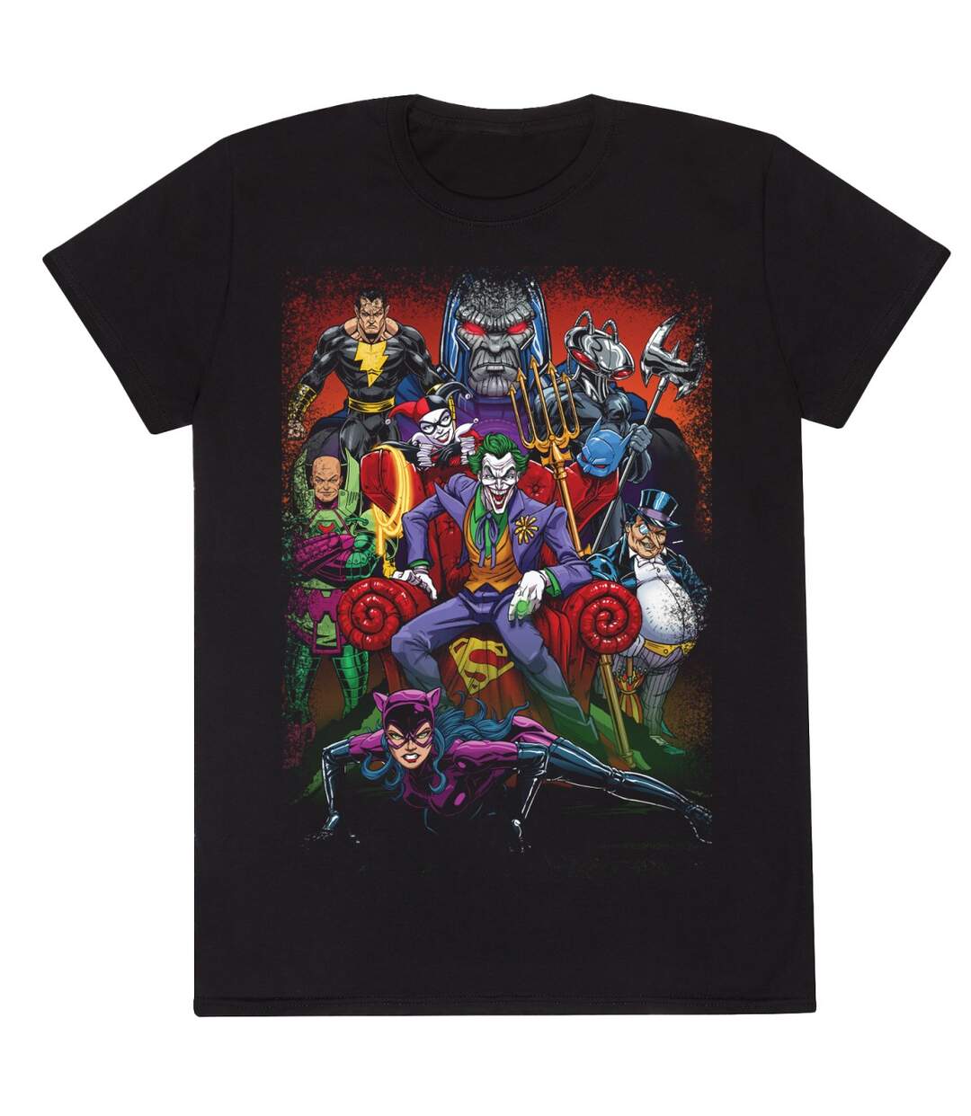 The Joker - T-shirt VILLAINS - Adulte (Noir) - UTHE1566-1