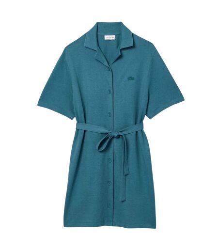 Robe Chemise Femme Vert Lacoste
