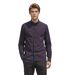Chemise Homme Imprimée à  Manches Longues en Coton Bleu-1