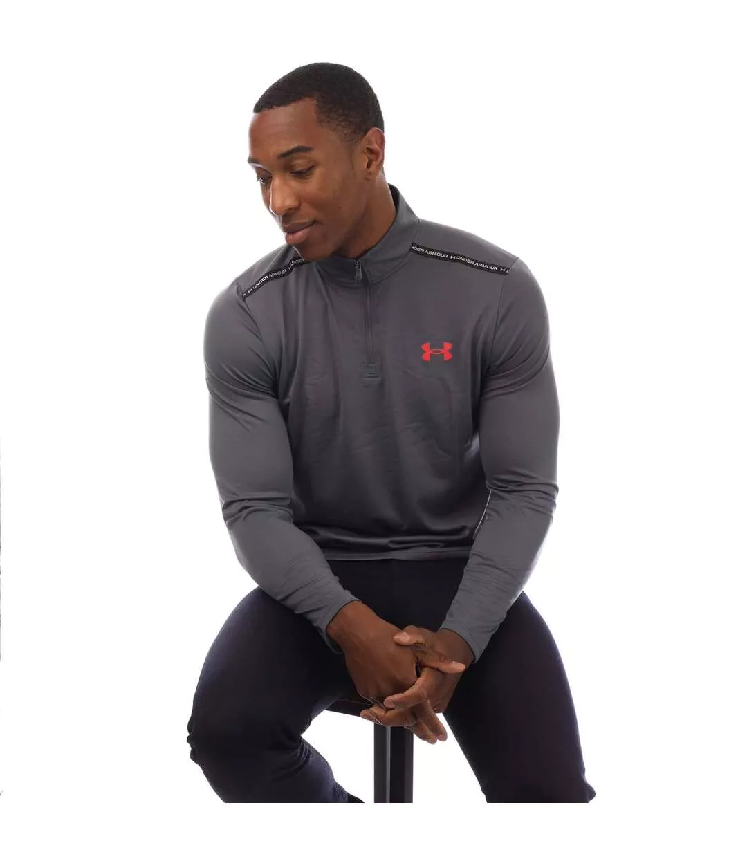 Haut Tech Homme Gris Under Armour-1