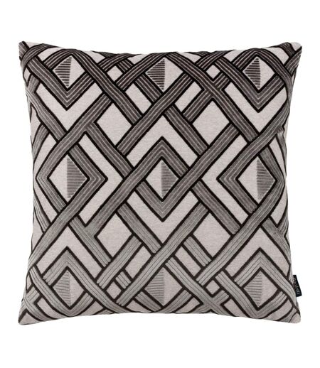 Housse de coussin henley 50 cm x 50 cm gris / noir Paoletti Paoletti