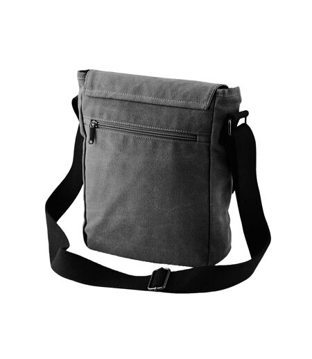 Quadra Canvas Reporter Bag (Vintage Black) (One Size) - UTRW9896