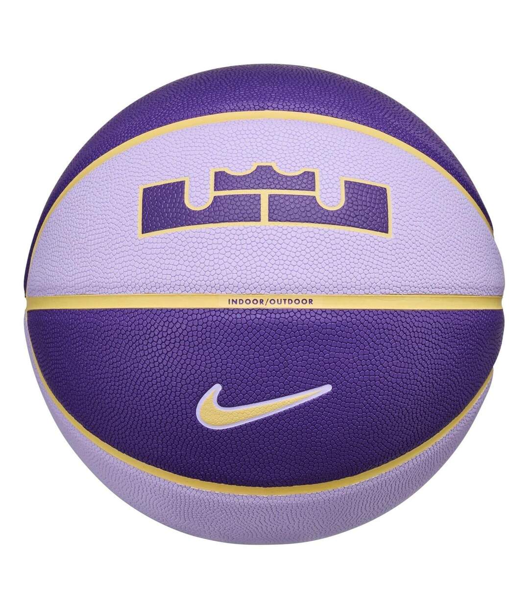 Lebron Two Tone Basketball 7 Hydrangea Purple Gold Purple Nike-1