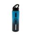 Manchester City FC Stripe Aluminum Water Bottle (Sky Blue/Black/White) (One Size) - UTTA9288