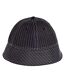 Womens/ladies Originals Pinstripe Casual Bucket Hat Black Adidas-2
