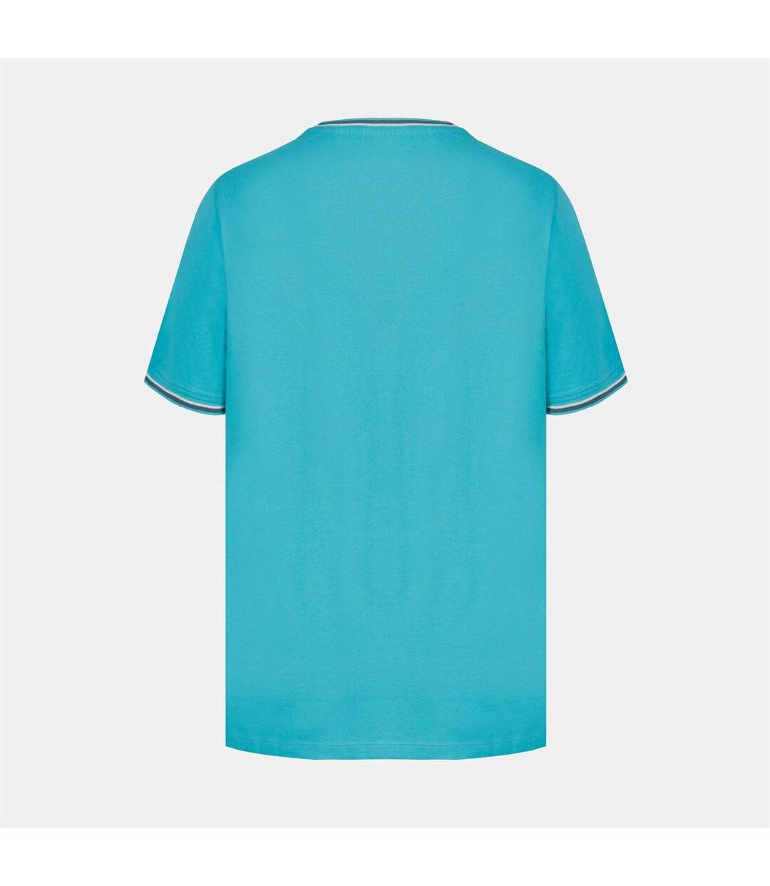 T-shirt Homme Bleu Sarcelle Clair Slazenger-3