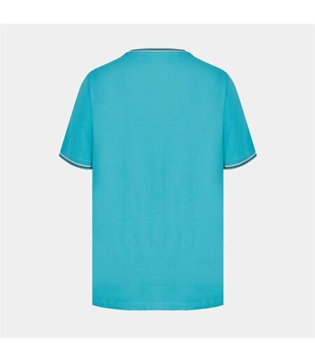 T-shirt Homme Bleu Sarcelle Clair Slazenger