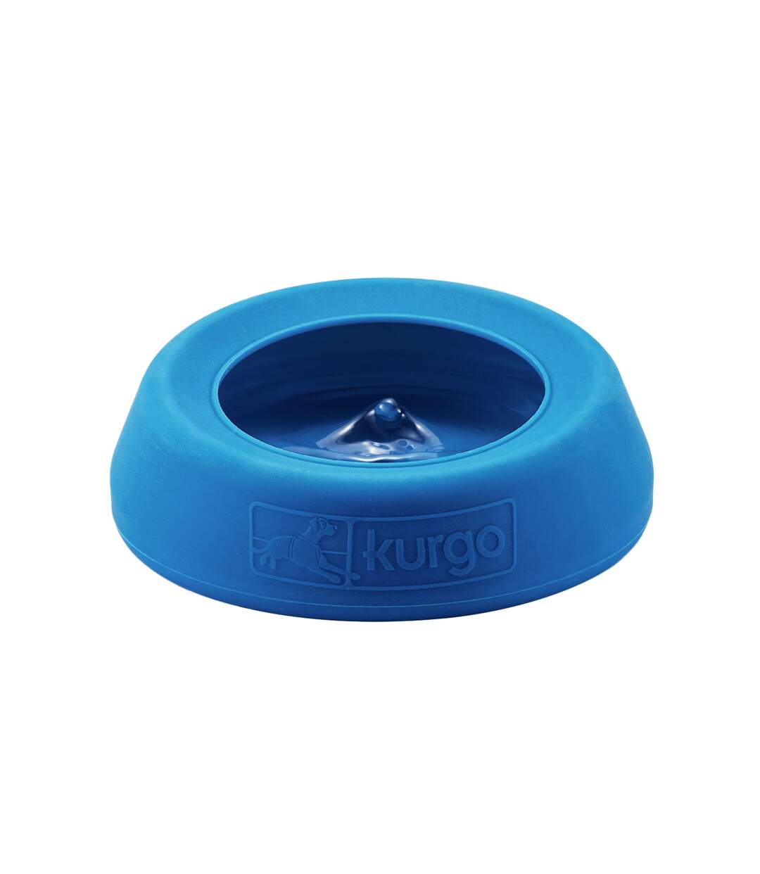 Splash free dog bowl 710ml blue Kurgo-1