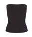 Womens/ladies Bandeau Tube Top Black Skims-2