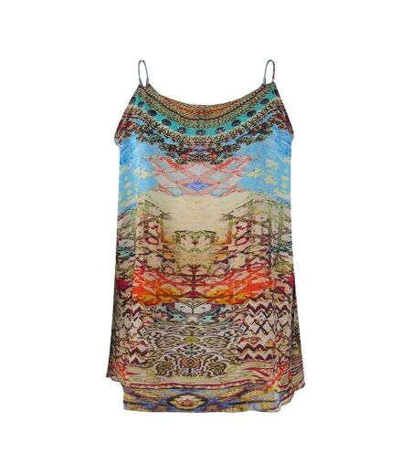 Womens/ladies Arizona 1925 Spaghetti Strap Camisole Multicoloured Inoa