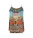 Womens/ladies Arizona 1925 Spaghetti Strap Camisole Multicoloured Inoa-2