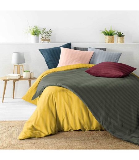 Parure de Lit 3 Pièces Cleo 240x220cm Vert Kaki