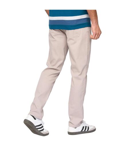 Chino Stokland Homme Beige Gris Bewley & Ritch