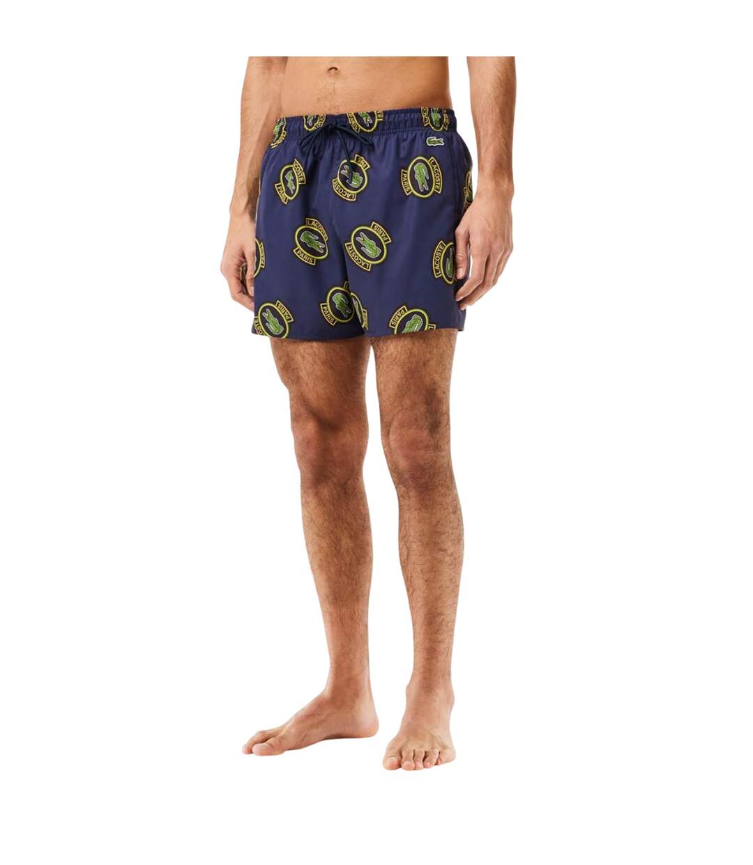 Mens Printed Swim Shorts Multicoloured Lacoste-4