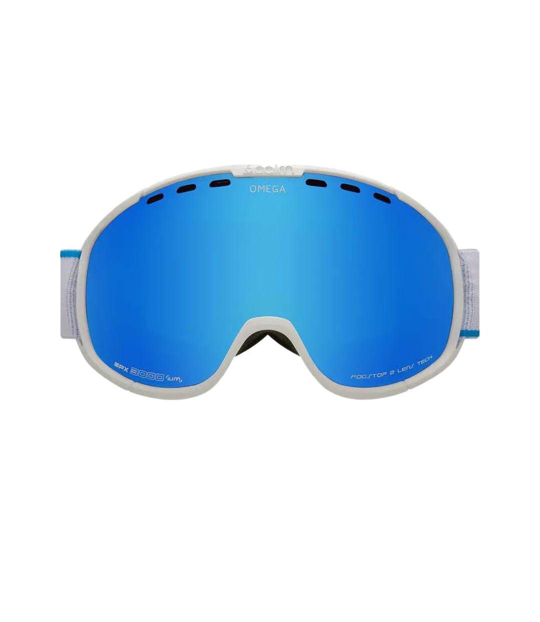 Masque de ski blanc sport mixte cairn omega spx3 shiny-2