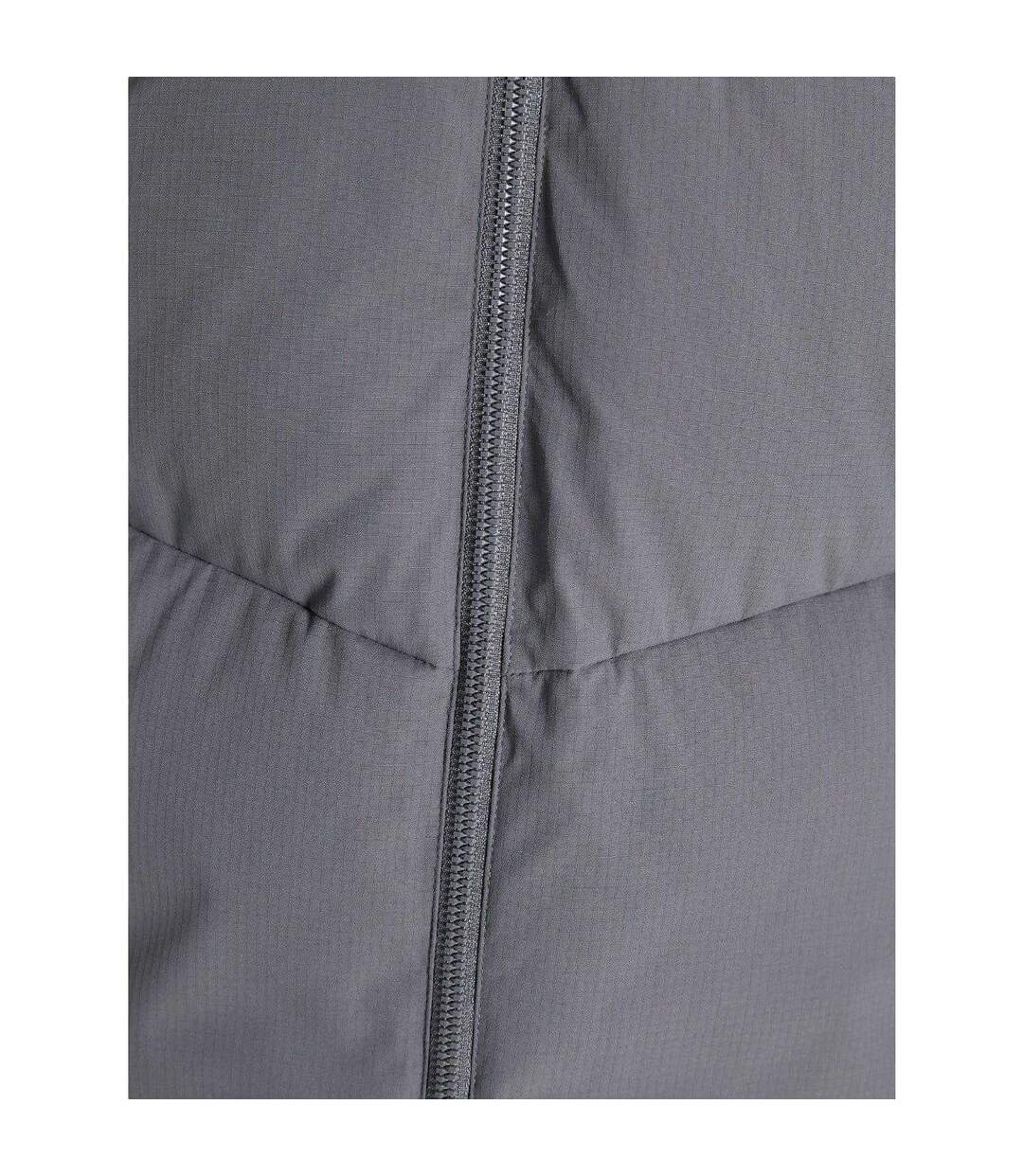 Mens Brady Long Puffer Jacket Grey Jack And Jones-3