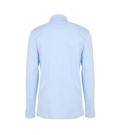 Polo Manches Longues Motif/style Logo Pirol Homme Bleu Boss
