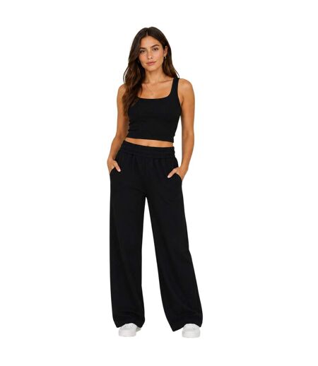 Pantalon Femme Noir Lacoste