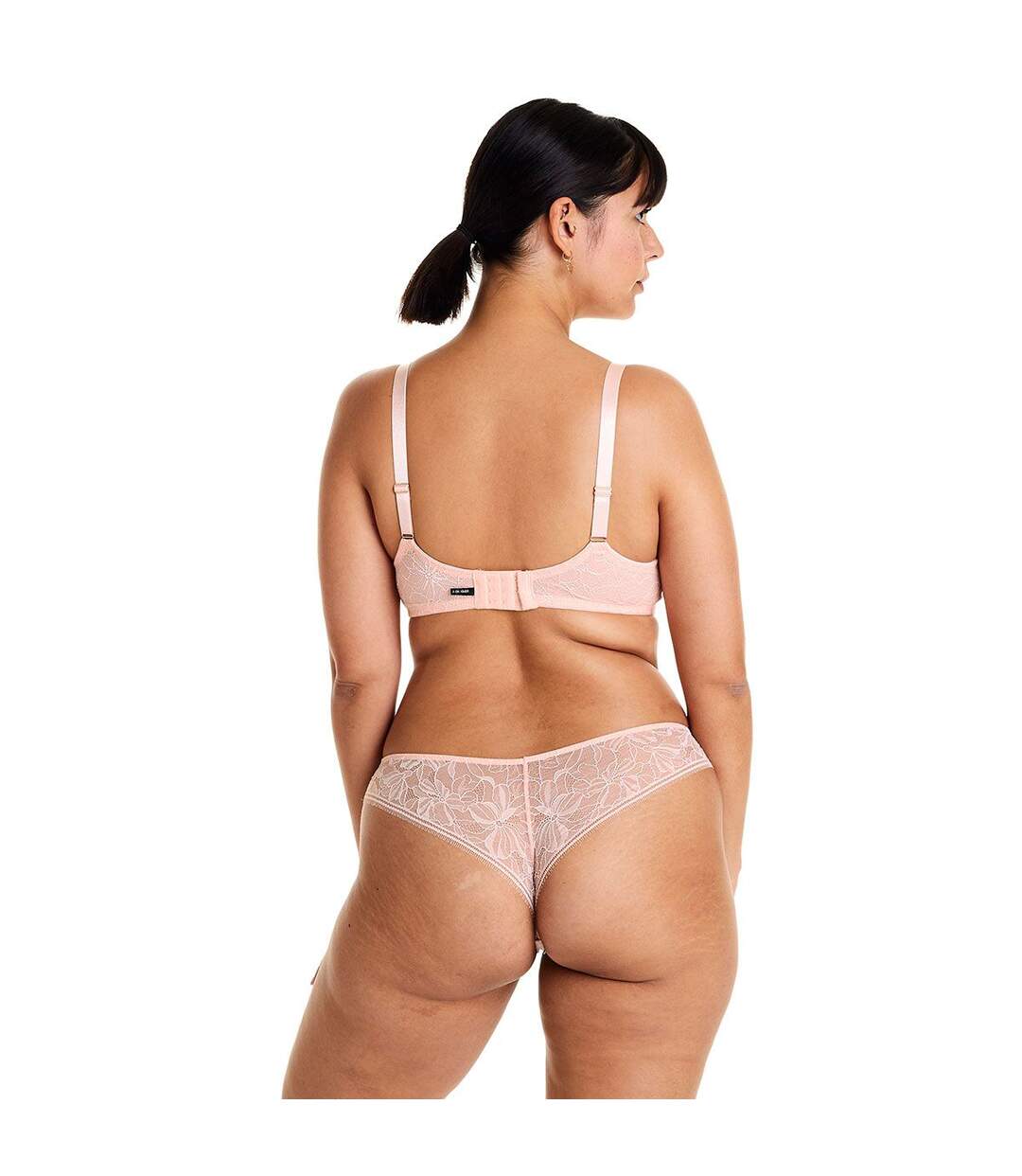 Soutien-gorge à armatures grand maintien poudre Diabolique