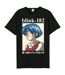 Unisex adult anime blink 182 t-shirt black Amplified-1