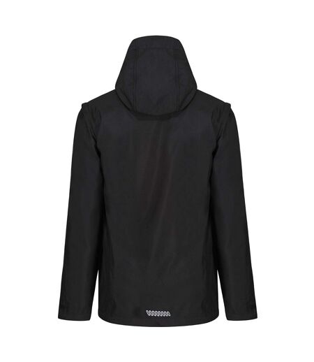 Regatta Mens Erasmus 4 In 1 Soft Shell Jacket (Black) - UTPC4683
