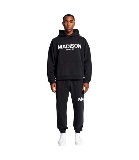 Sweat À Capuche Homme Noir Madison Barclay