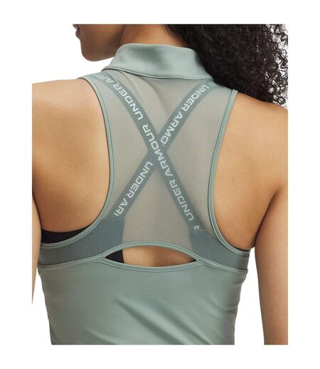 Débardeur Sans Manches Vanish Femme Vert Under Armour