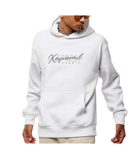 Sweat à capuche blanc homme kaporal janko - xxl