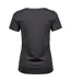 Womens/ladies Stretch T-shirt Dark Grey Tee Jays-2