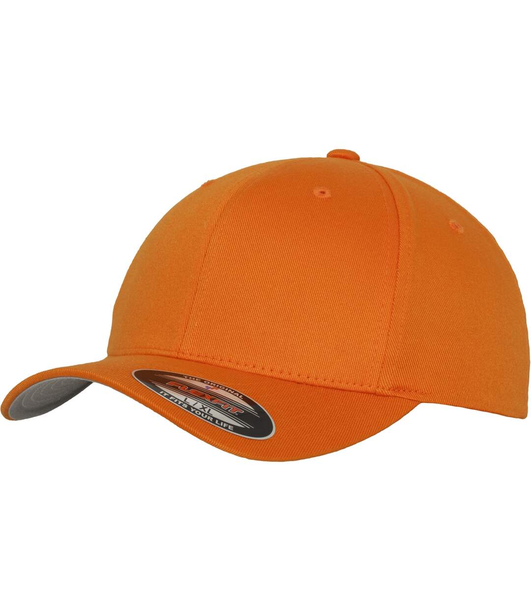 Casquette de baseball homme orange Yupoong