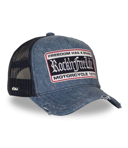 Casquette trucker unie avec filet Always Rock'n Free Life