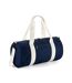 BagBase Original XL Barrel Bag (French Navy/Off White) (One Size)