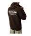 Mens Back Print Regular Hoodie Coffee Jack Wills-3