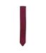 Jagger Knitted Polyester Tie One Size Burgundy Twisted Tailor-1