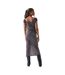 Robe Mi-longue Milkmaid Femme Noir Daisy Street-3