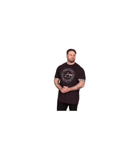 Mens Dark Side Of The Moon Darius D555 Pink Floyd Kingsize T-shirt Washed Black Duke