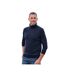 Pull Homme Bleu Marine WoolOvers-3
