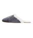 Womens/ladies Beaded Mule Slippers White Black Biba-2