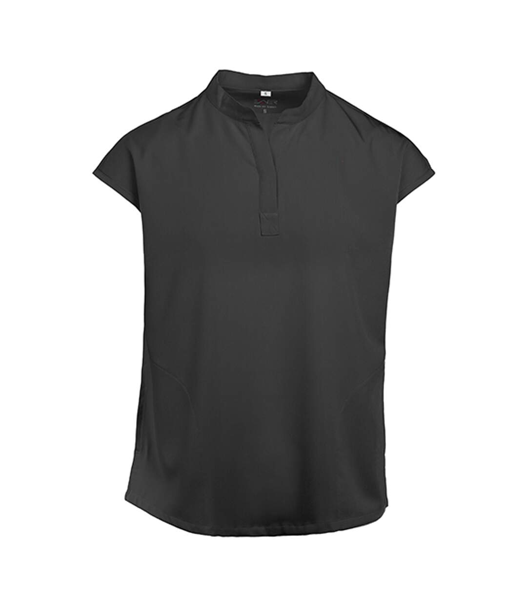 Womens/ladies Work Tunic Black Exner-1