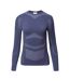 T-shirt Buraz Femme Bleu Hi-Tec-1