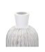 Vase Déco à Motifs Atene 60cm Blanc-2