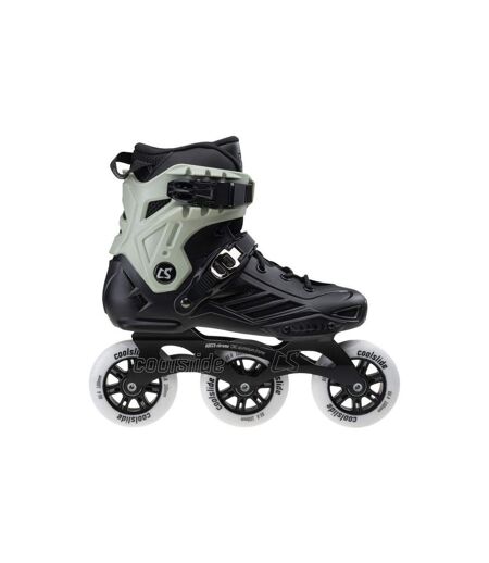 Patins À Roulettes Alignées Hulst Adulte 36 Fr Noir Vert Coolside