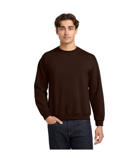 Sweat Adulte Chocolat Foncé Gildan