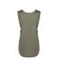 Womens/ladies Essential Pull Over Work Tunic Sage Karlowsky-2