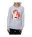 Disney Princess Womens/Ladies Ariel Silhouette Sweatshirt (Heather Grey)