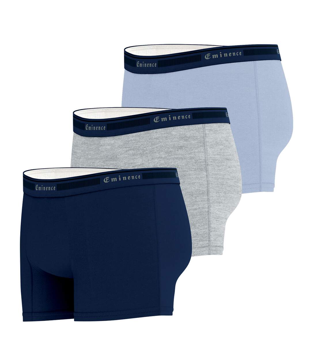 Lot de 3 boxers homme Tailor Bio Eminence-3