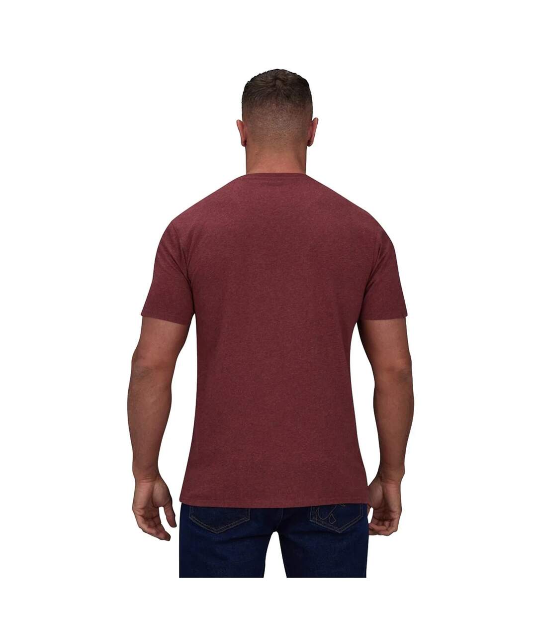 T-shirt Classic Homme Bordeaux Raging Bull-2