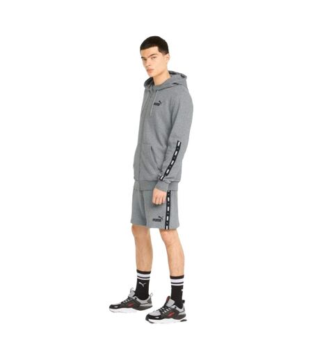 Sweat À Capuche Essential Homme Gris Puma