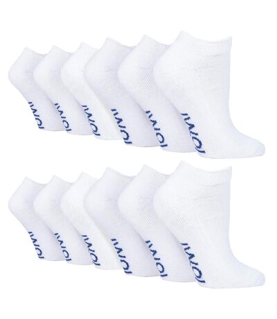 12 Pair Unisex Low-Cut Diabetic Trainer Socks: Ideal for Swollen Feet & Ankle