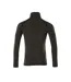 Unisex Adult Crossover Base Layer Top Dark Anthracite Black Mascot-2